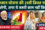 PM Kisan 21st Installment 2025